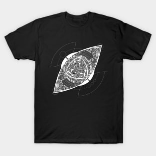 The Eye of Prosperity Chalk T-Shirt